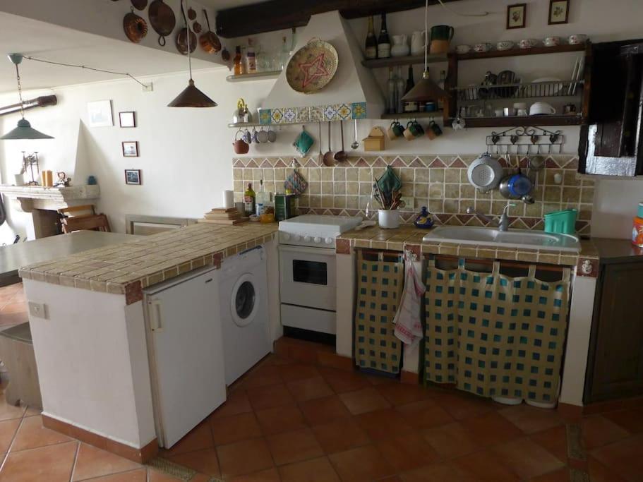 Casa Con Vista Lago, Civitella Alfedena Exterior foto